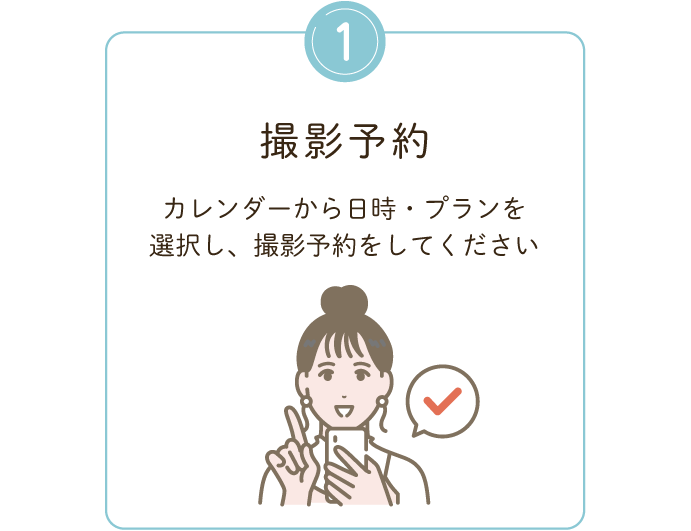 1. 撮影予約