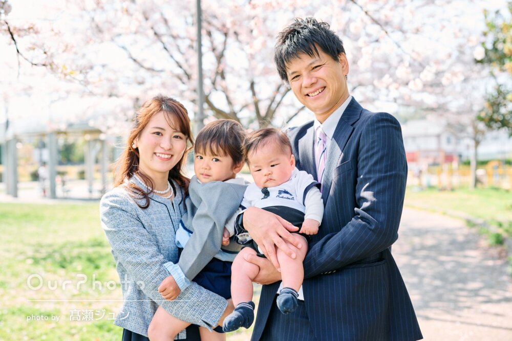 フォーマルファッションの撮影事例