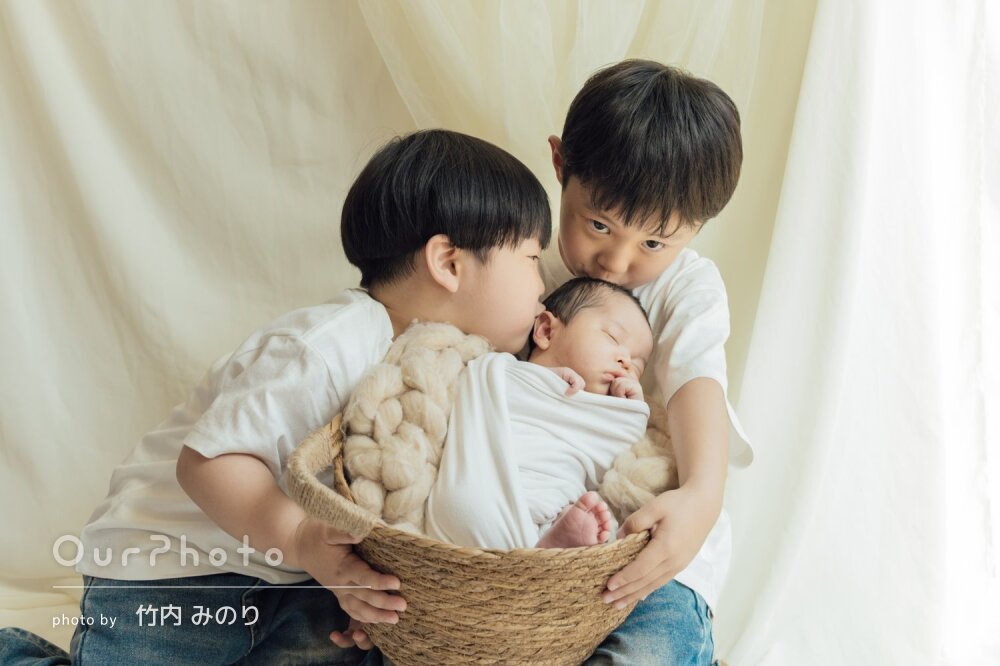 お兄ちゃん達も喜びでいっぱい