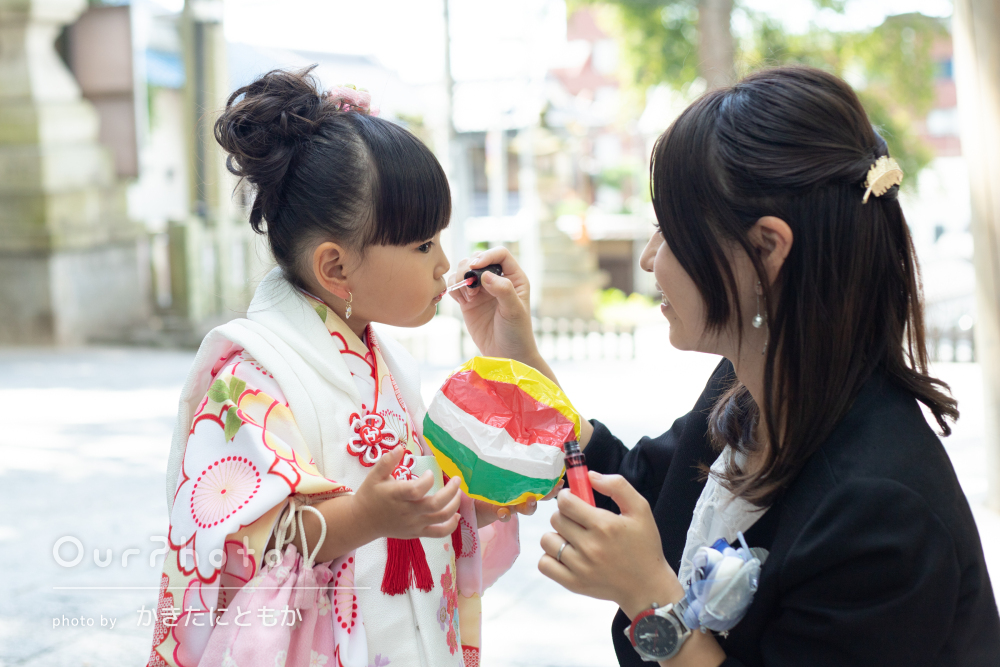 「子供のペースに合わせて撮って下さった」キュートな3歳の七五三の撮影｜OurPhoto [アワーフォト]