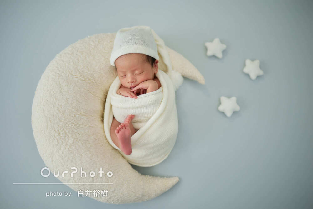 サンタ帽子 マフラー 赤ちゃん 写真撮影 記念写真 サンタ帽子 マフラー