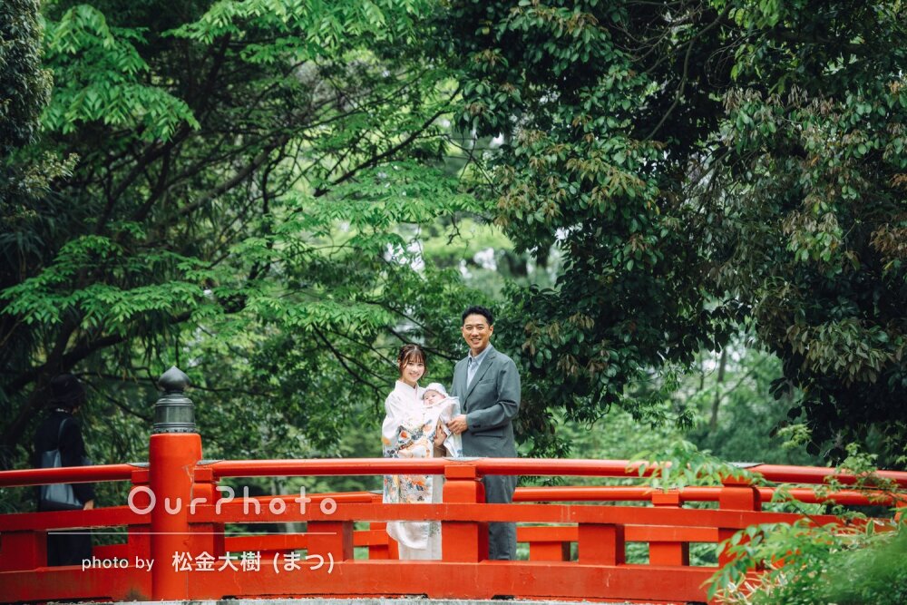 「素敵な写真ばかりでとても素敵な思い出」お宮参りとお食い初めの撮影
