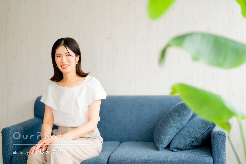 「リラックスして撮影ができました」笑顔が素敵なプロフィール写真の撮影