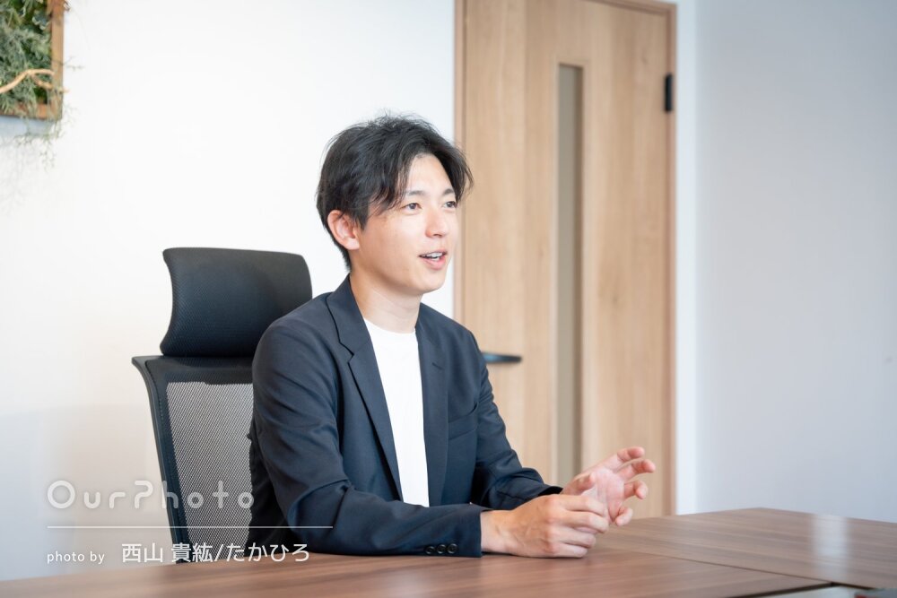 「クオリティが高くて満足」爽やかな笑顔！人柄が伝わる法人写真の撮影