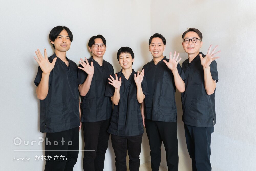 「仕上がりもとても良く大満足の内容」明るい雰囲気伝わる法人写真の撮影