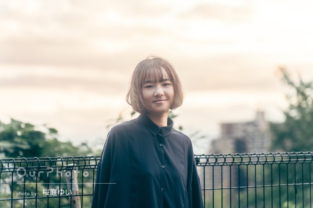 「想像していた以上」穏やかな雰囲気が伝わる女性プロフィール写真の撮影