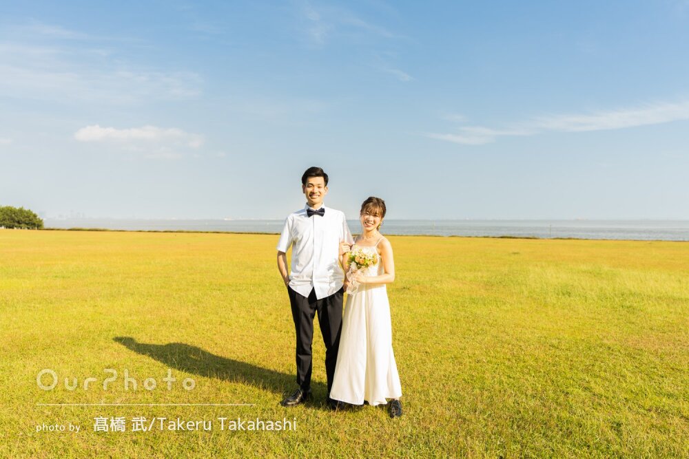 「出来上がった写真も大満足」幸せと笑顔がいっぱいのカップルフォト撮影