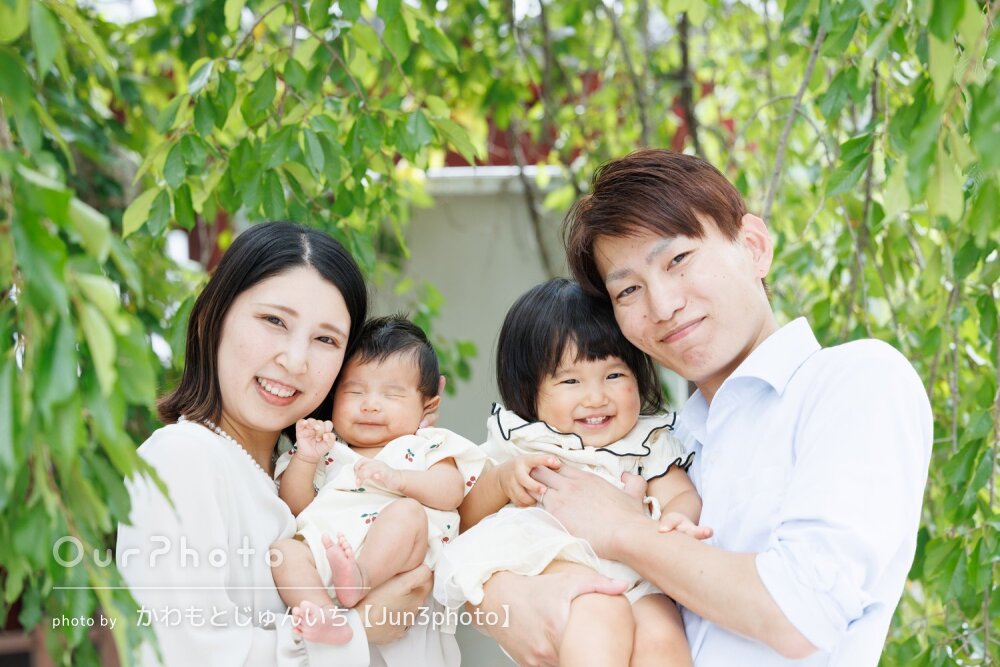 「素敵な写真に惚れ込んでのリピート」家族の笑顔が温かいお宮参りの撮影