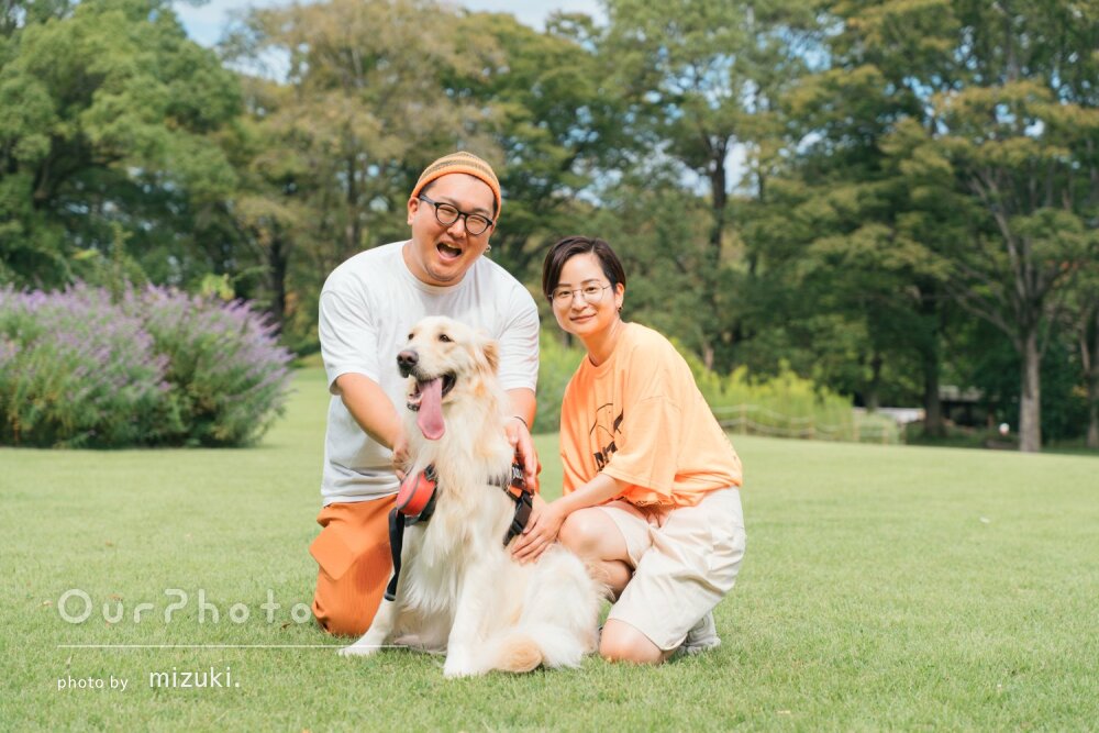 「愛犬が活き活きと輝いていて」愛犬のお誕生日祝いにペット写真の撮影