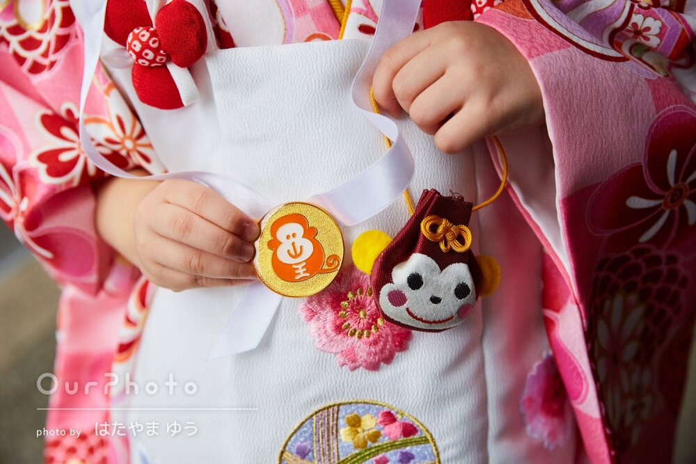 「明るい写真に仕上がっていて感動」雨を感じさせない女の子の七五三撮影