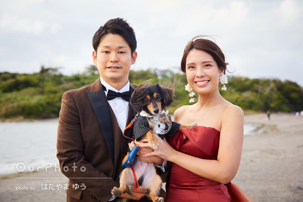 「満足度高かった」カラードレスが映える美しいウェディングフォトの撮影