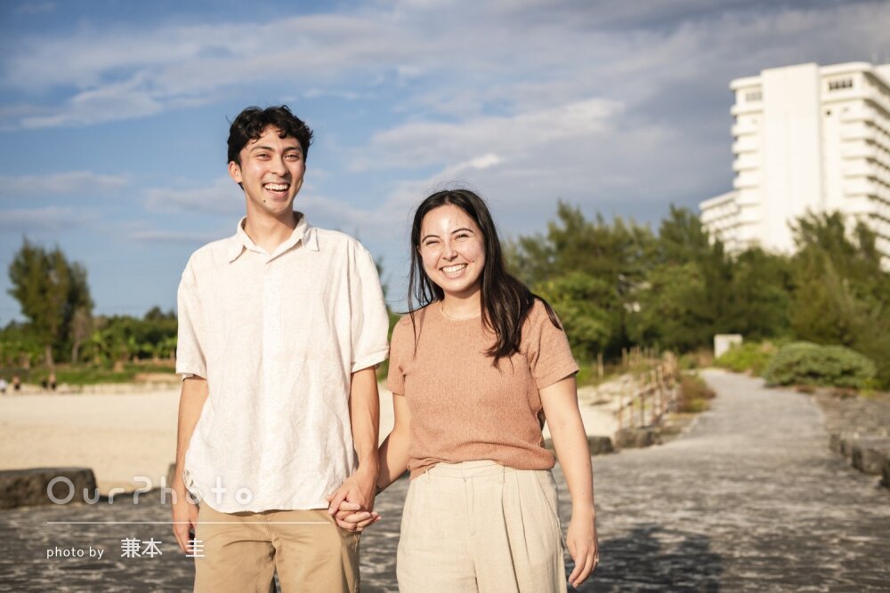 「いつまでも色あせない」まるで映画のワンシーン！カップルフォトの撮影