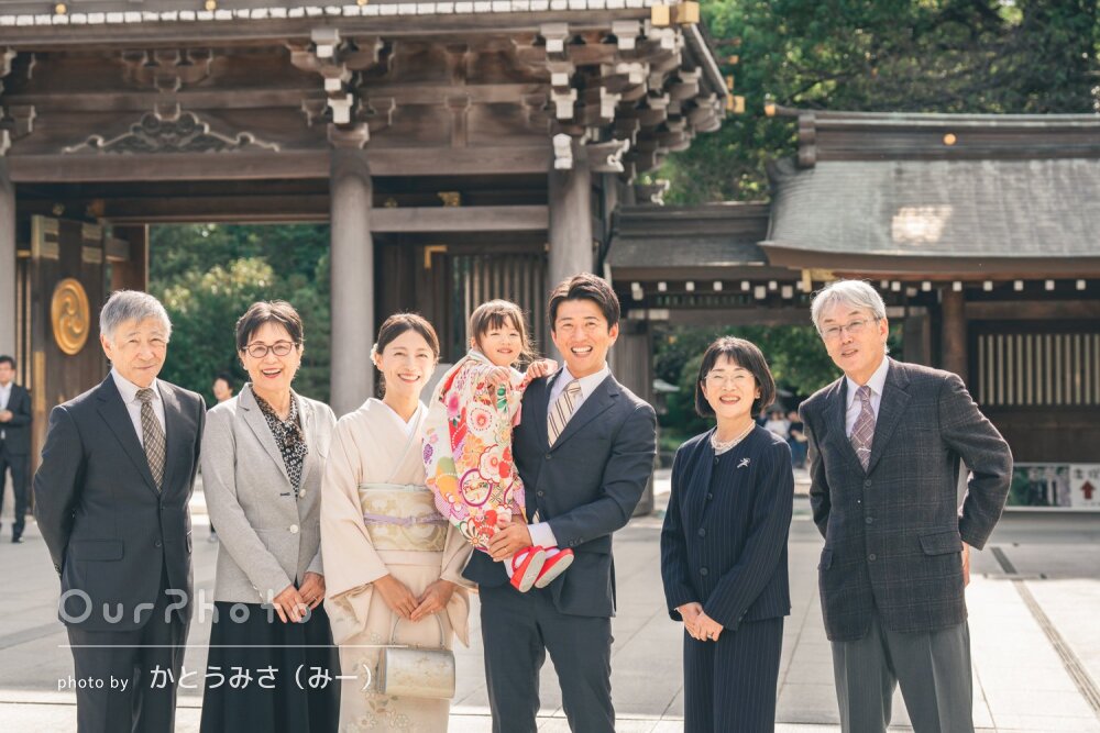 「自然体で撮影を楽しめた」輝く笑顔から幸せ伝わる女の子の七五三撮影