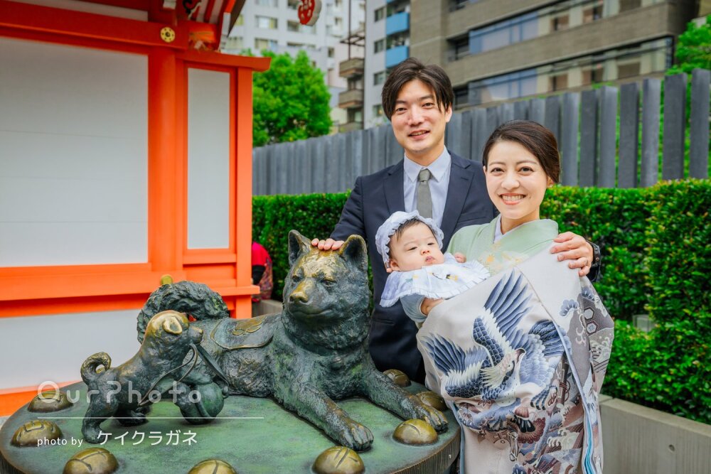 「期待通りの美しさでした」可愛い一瞬の表情を捉えたお宮参りの撮影