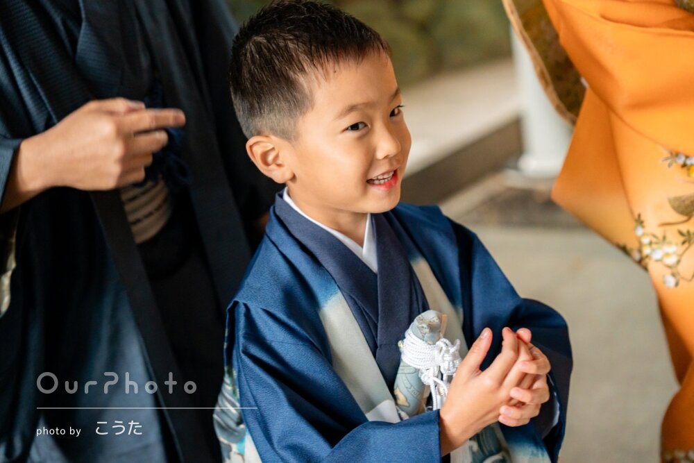 「思い出の時間を素敵な写真に」自然な笑顔で楽しめた七五三の撮影