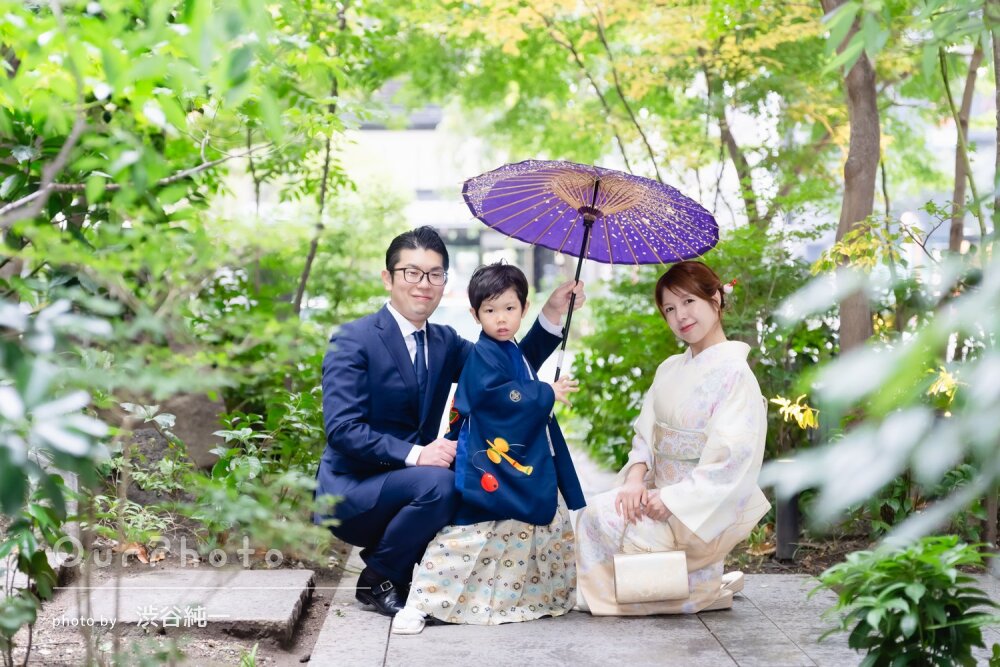 「リラックスして楽しむことができました」カッコいいポーズで七五三撮影