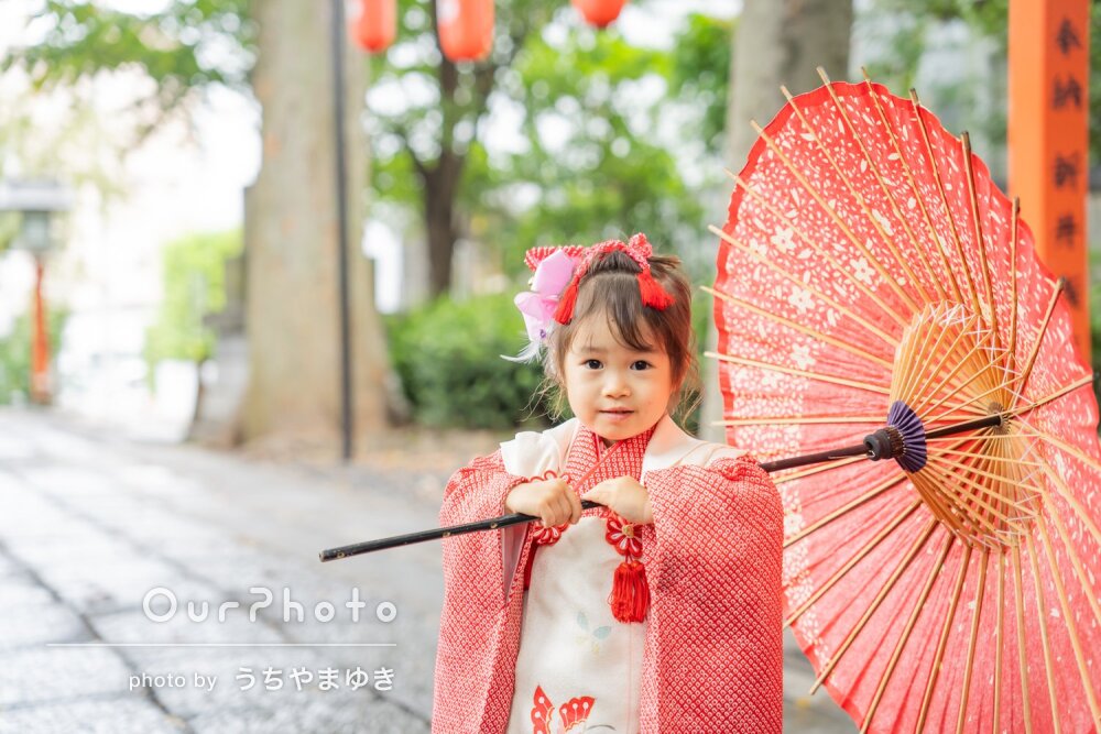 「思い出に残る素敵な」リピーター様！可愛い表情いっぱいの七五三の撮影