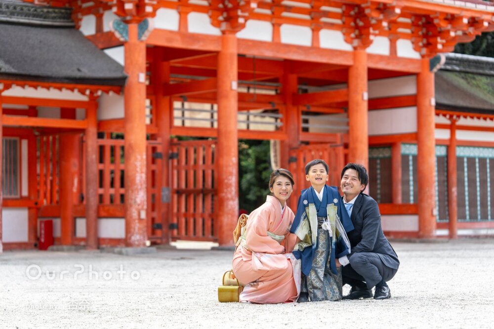 「何時間でも撮影したかった」男の子の多彩な表情を捉えた七五三の撮影