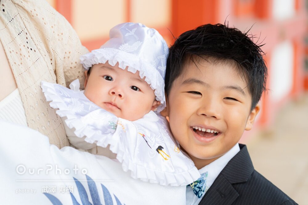 「安心して撮影を任せられました」晴やかな仕上がりが素敵！お宮参り撮影