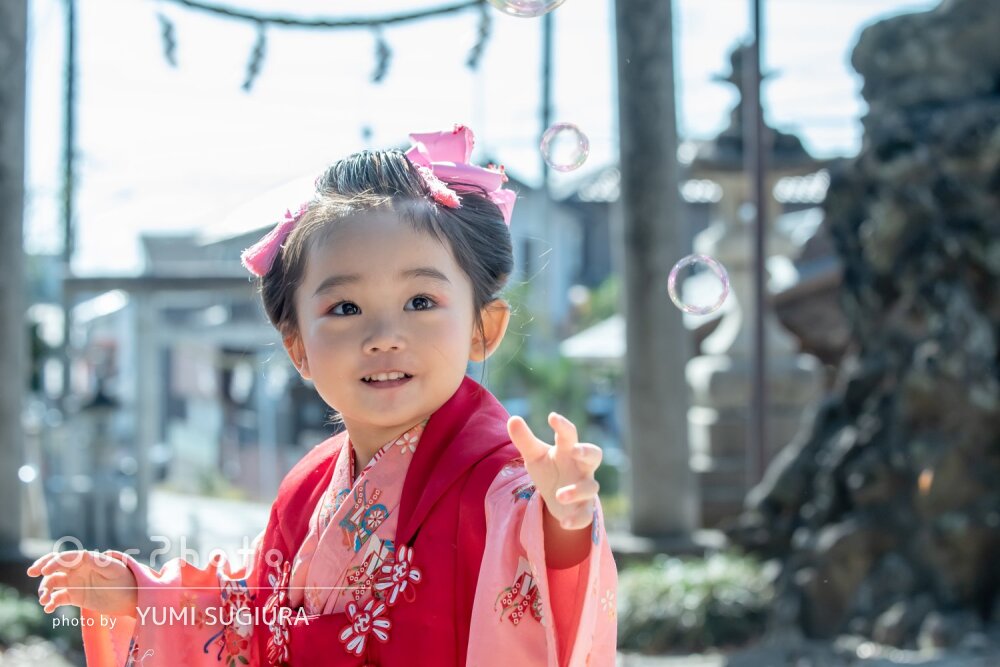 「小さな頃の着物姿を」今だからこそ撮れる可愛らしい記念の七五三の撮影
