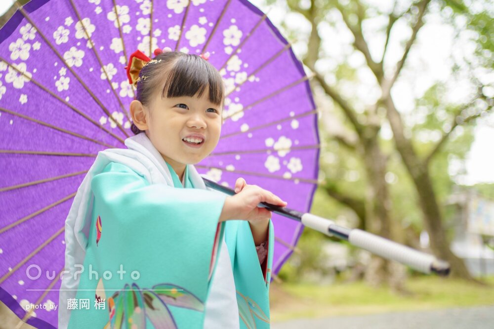 「素敵な写真ばかり」色鮮やかな着物が映える！自然な笑顔で七五三の撮影