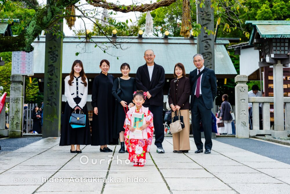 「色んなパターンで」笑顔いっぱい！晴れ着姿が可愛い3歳七五三の撮影