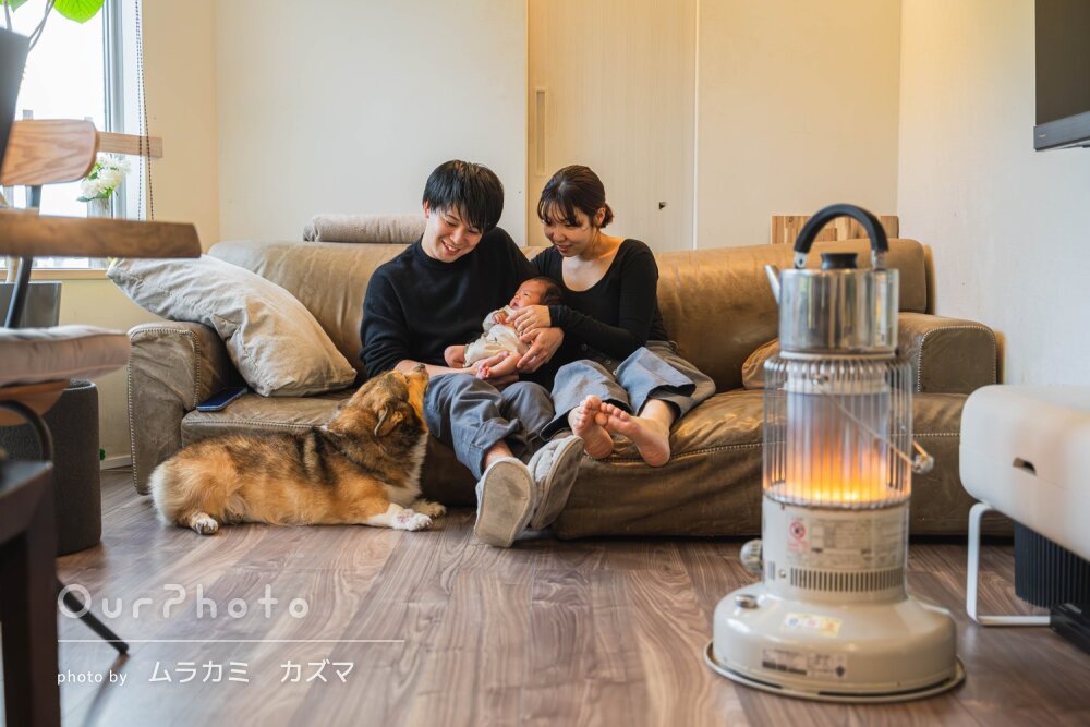 「ナチュラルな写真をたくさん」日常を写したニューボーンフォトの撮影