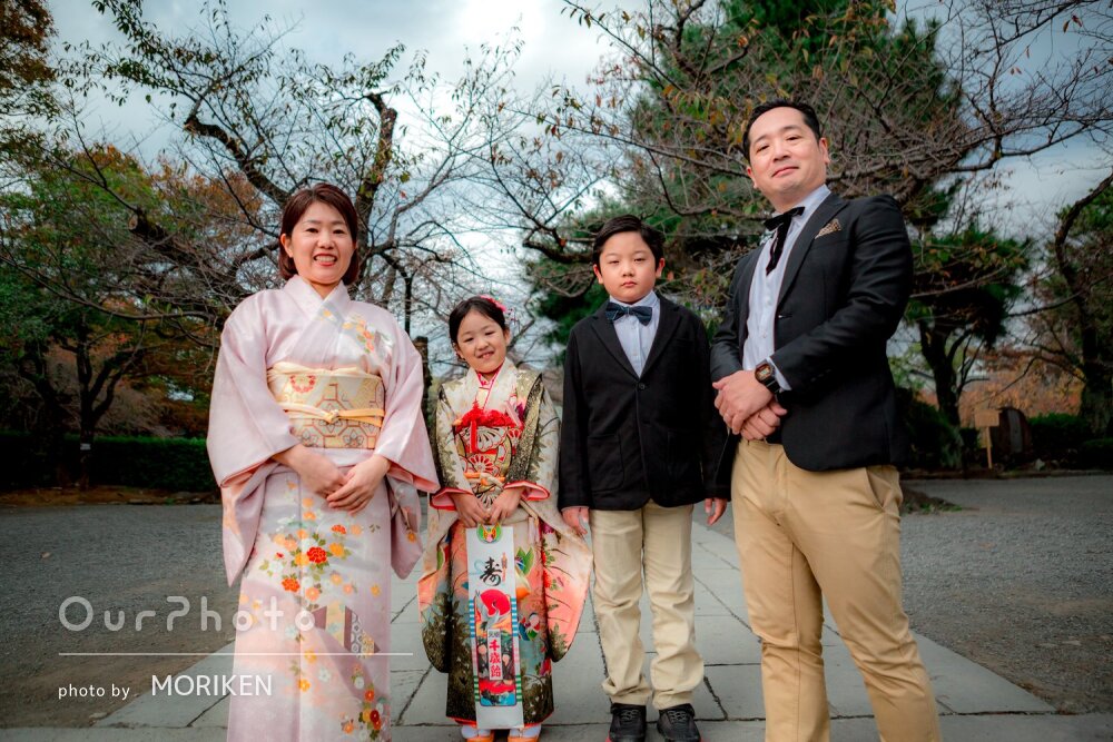 「大切な記念になり、大満足」晴れ着が良く似合って上品な七五三の撮影