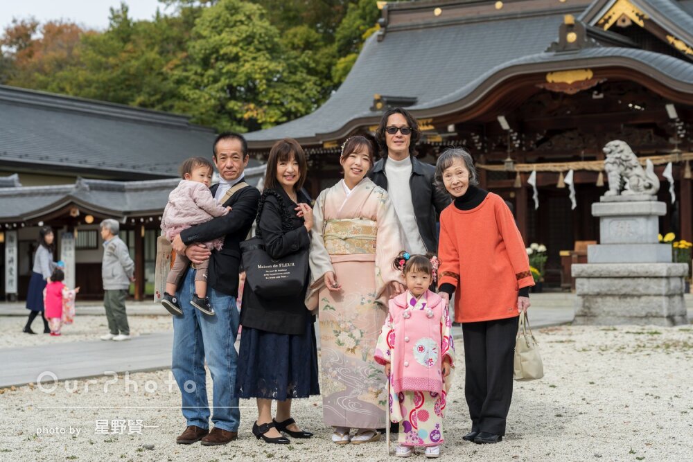 「思い切ってお願いしてよかった」思い出の瞬間を残す女の子の七五三撮影