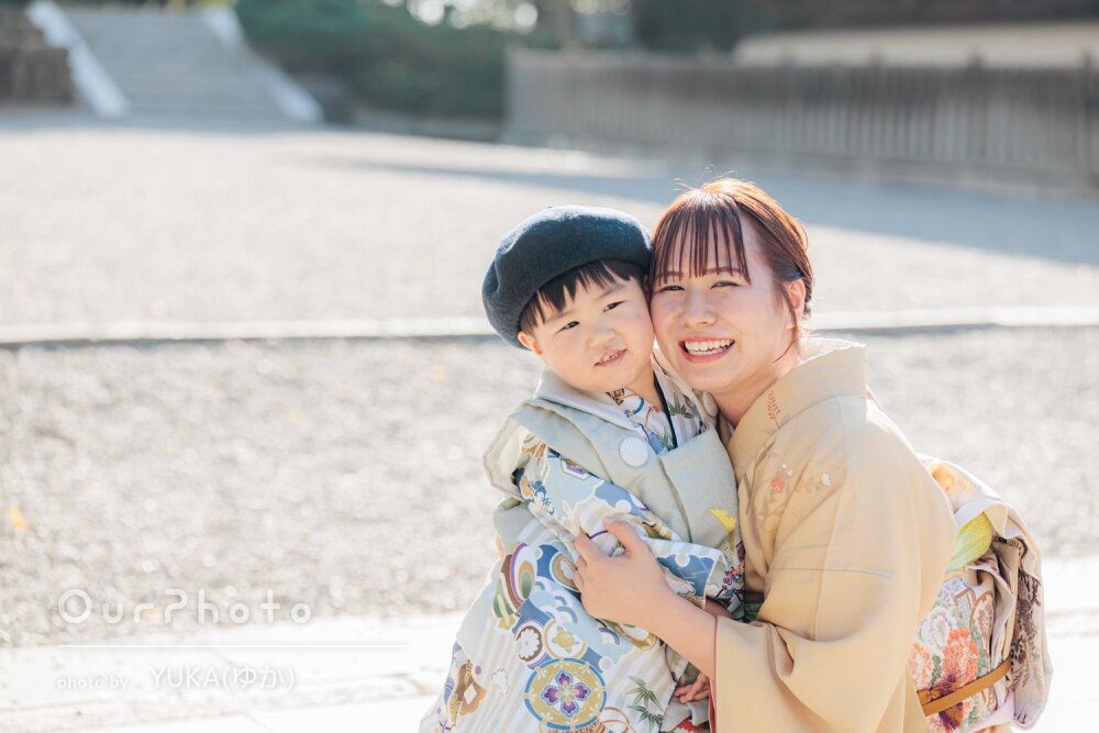 「楽しそうな雰囲気が伝わるもので大満足」温かな笑顔溢れる七五三の撮影