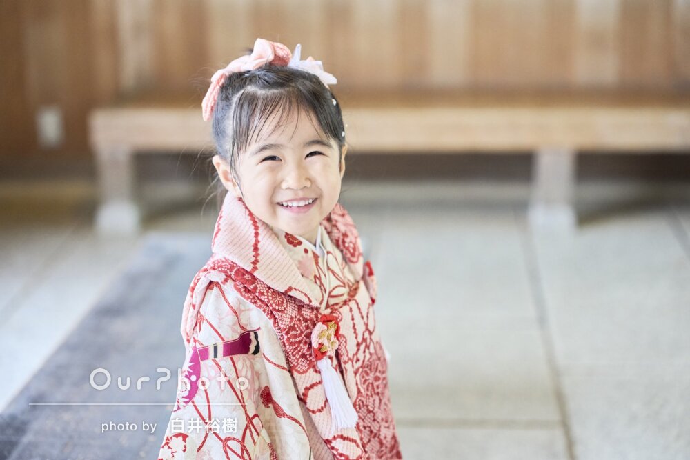 「家族でお写真を見るのが楽しみ」リピーター様！成長感じる七五三の撮影
