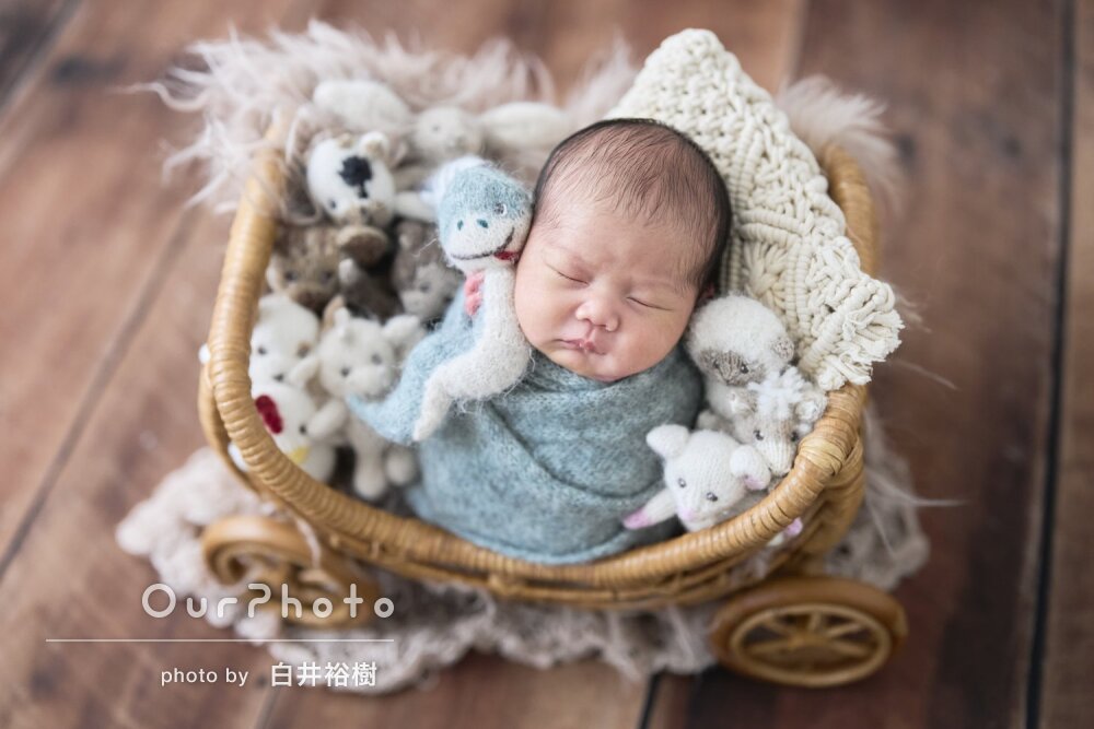 「一枚、一枚が宝物です」愛しさあふれる念願のニューボーンフォトの撮影