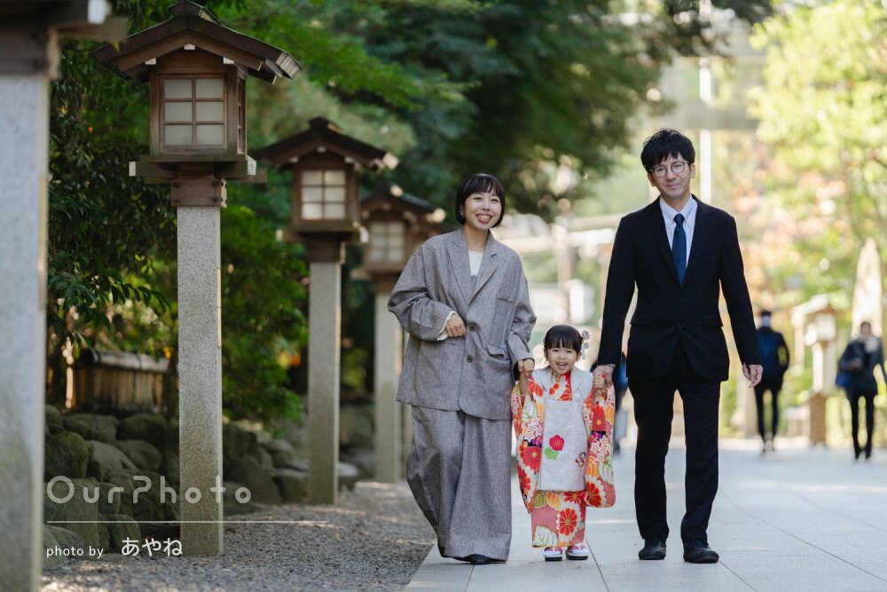 「グズグズも可愛い」どの瞬間も最高の思い出！晴れ着姿で七五三の撮影