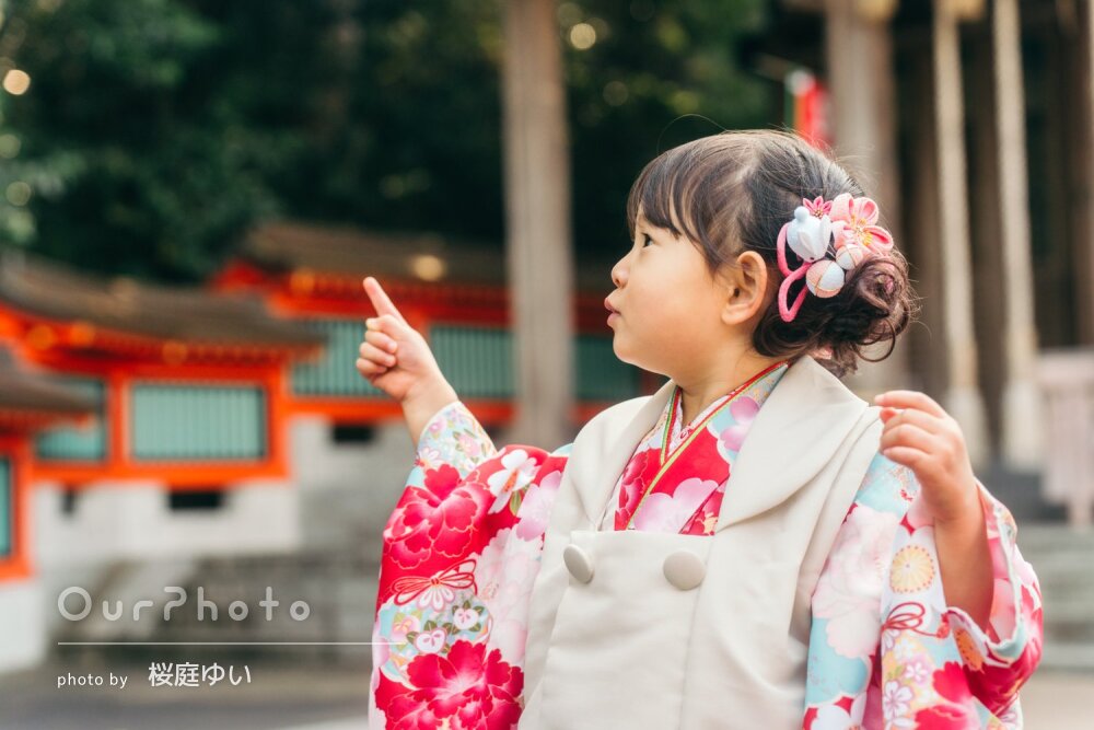 「自分たちでは撮れない写真ばかり」思い出に残る女の子の七五三の撮影