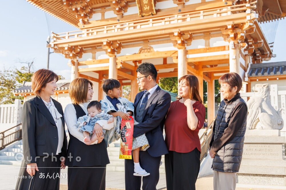 「可愛い写真がいっぱいで嬉しい」自然体で楽しげな笑顔の七五三の撮影