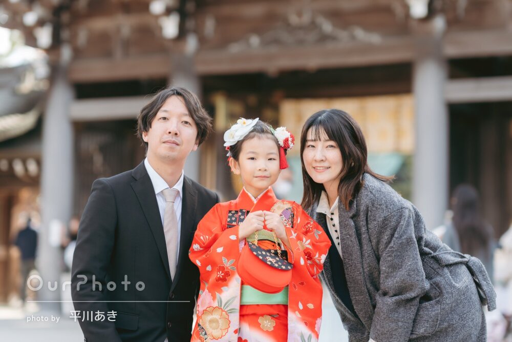「写真のテイストがとても素敵」おしゃれな雰囲気で7歳の七五三の撮影