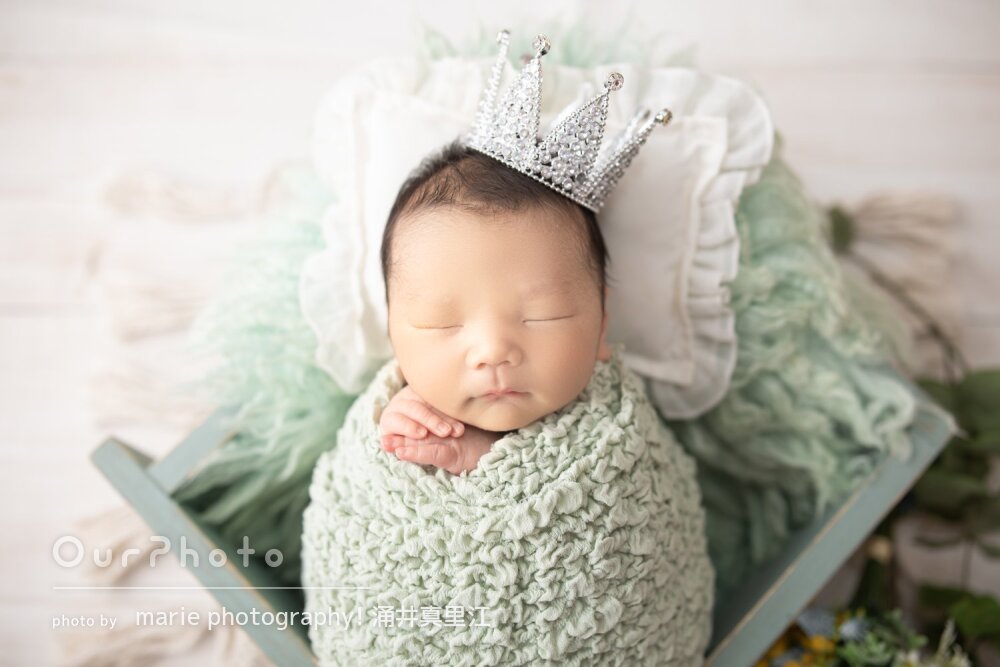 「最高の思い出になりました」多彩で可愛いニューボーンフォトの撮影