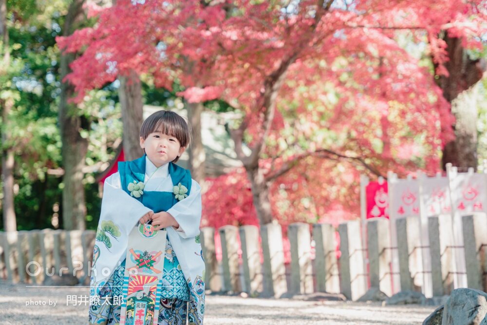 「子供のペースで撮影して」可愛い表情をたくさん捉えた七五三の撮影