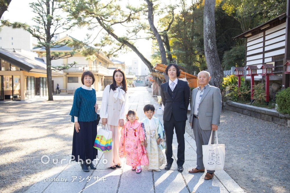 「じーんとするようなステキな写真」思い出が詰まった七五三の撮影