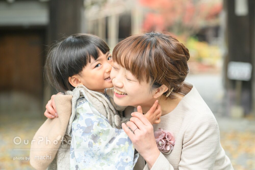 「綺麗で優しい雰囲気」活き活きとした自然体な表情が素敵な七五三の撮影
