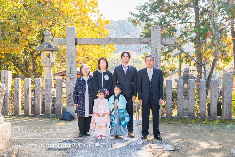 「可愛い写真がたくさん」お澄まし顔もキュート！ふたり一緒に七五三撮影