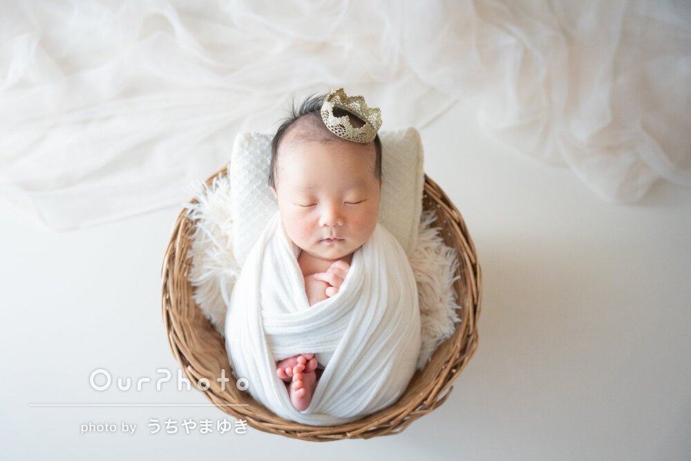 「とても素敵」天使みたいな寝顔！可愛さ溢れるニューボーンフォトの撮影