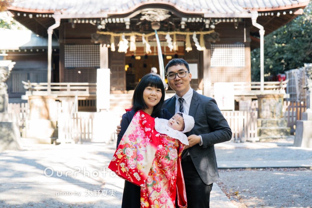 「大満足です」可愛い赤ちゃんを囲んで！幸せが伝わってくるお宮参り撮影