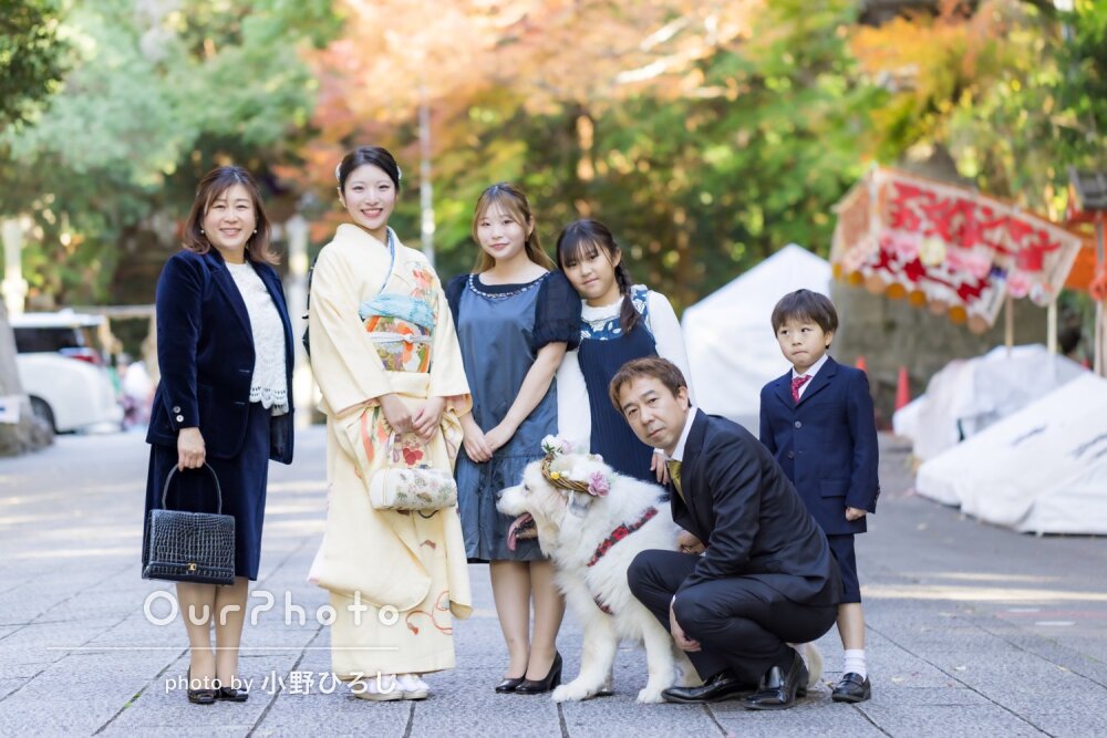 「仕上がりのお写真も、素敵」淡い色味の晴れ着姿が美しい成人式の撮影