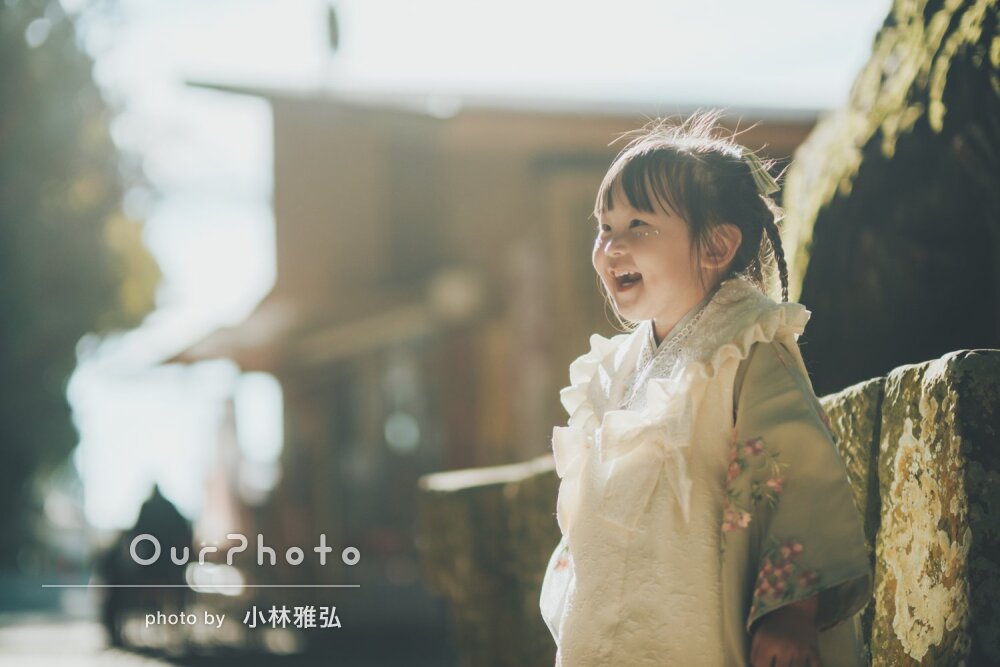 「素敵な写真をたくさん」光の扱い方が美しい！笑顔いっぱい七五三の撮影