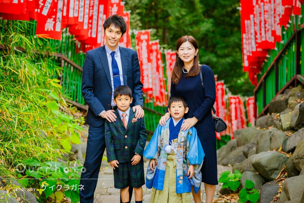 「お写真の仕上がりに驚き」爽やかな水色の晴れ着姿が映える七五三の撮影