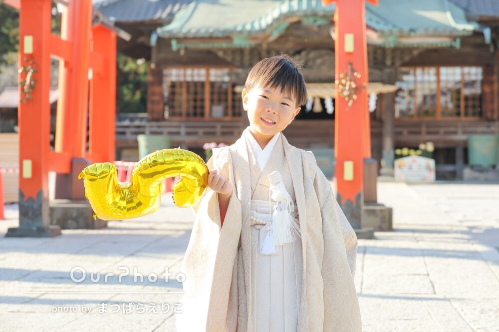 「お写真も素敵なものばかり」成長を感じるリピーター様の七五三の撮影