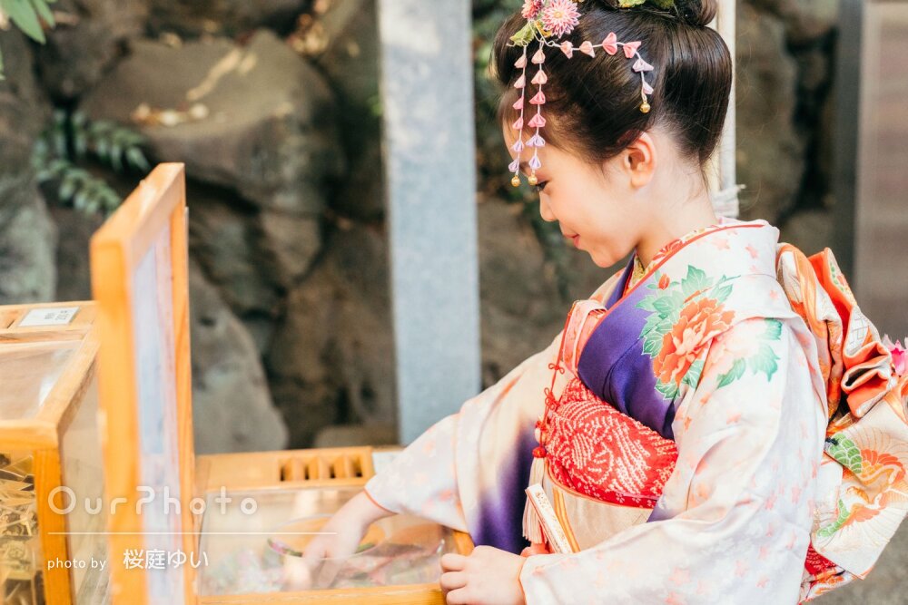 「色々と提案していただきスムーズに」美しい日本髪と晴れ着で七五三撮影