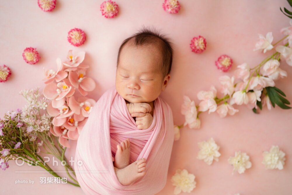 「とても記念になる撮影会となり大変満足」自宅でニューボーンフォト撮影