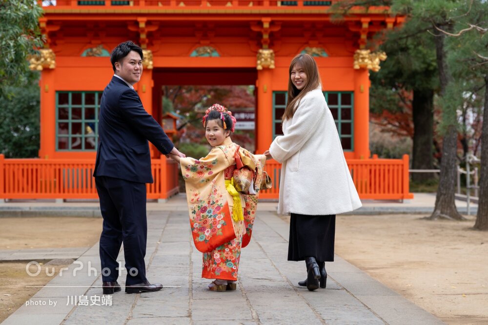 「多様なお写真を撮っていただき大満足」素敵な笑顔いっぱいな七五三撮影